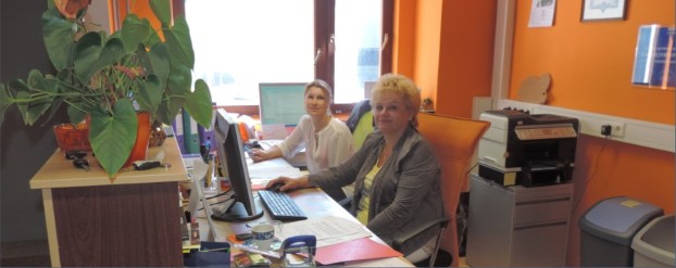 Büro und Empfang Werner Hahn