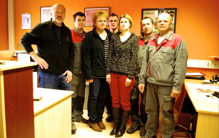 Das Team von Werner Hahn